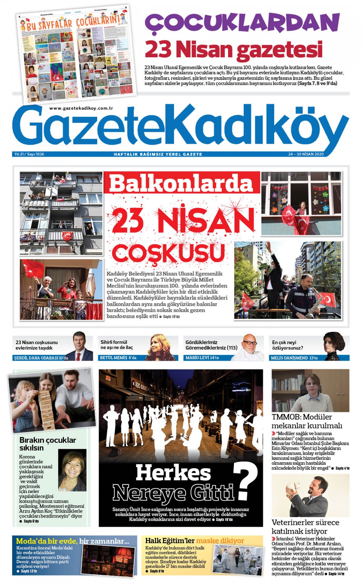 Gazete Kadıköy - 1036. Sayı